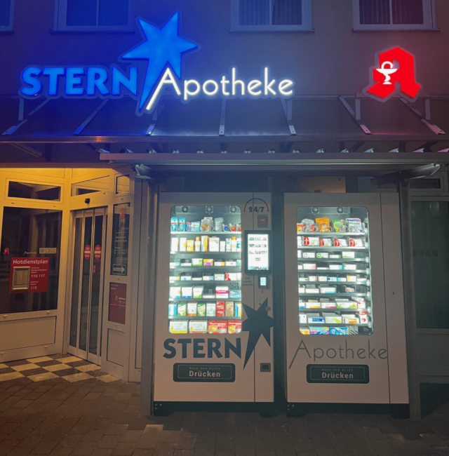Apothekerautomat 24h Automat Nacht